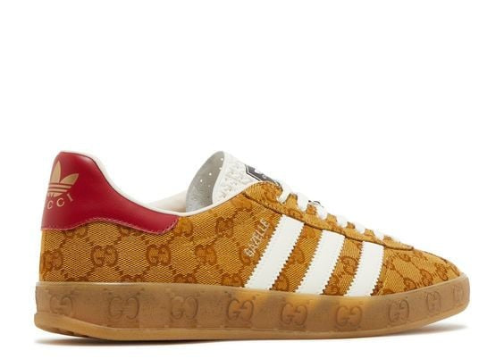 Adidas x Gucci Gazelle ‘GG Monogram Beige Brown’